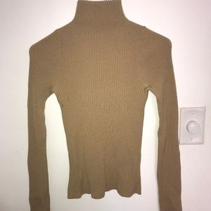 Dolce & Gabbana XS tan turtle-neck
